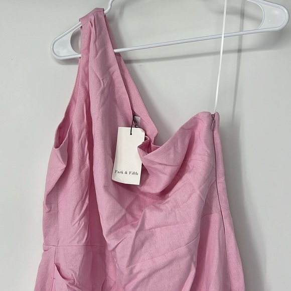 Park & Fifth NWT women’s lawrence mini dress XL linen blend - Picture 3 of 13